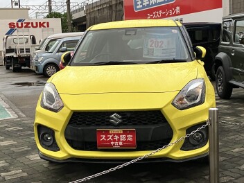 【中古車紹介】スイフトスポーツ　チャンピオンイエロー　【6速MT】